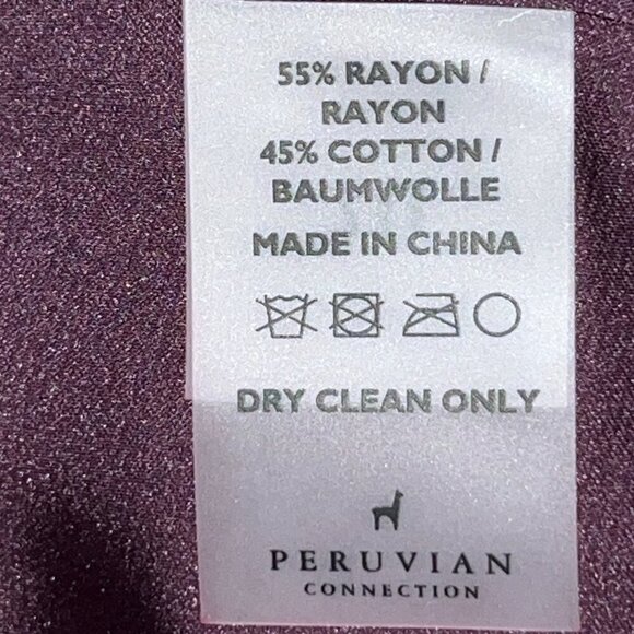 PERUVIAN CONNECTION SABIRA SKIRT Jewel Color Botanicals Pleated Full Pockets - 2 - Picture 9 of 10